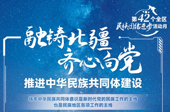 【民族团结进步活动月】第42个民族团结进步活动月主题海报来啦！欢迎推广宣传和下载使用